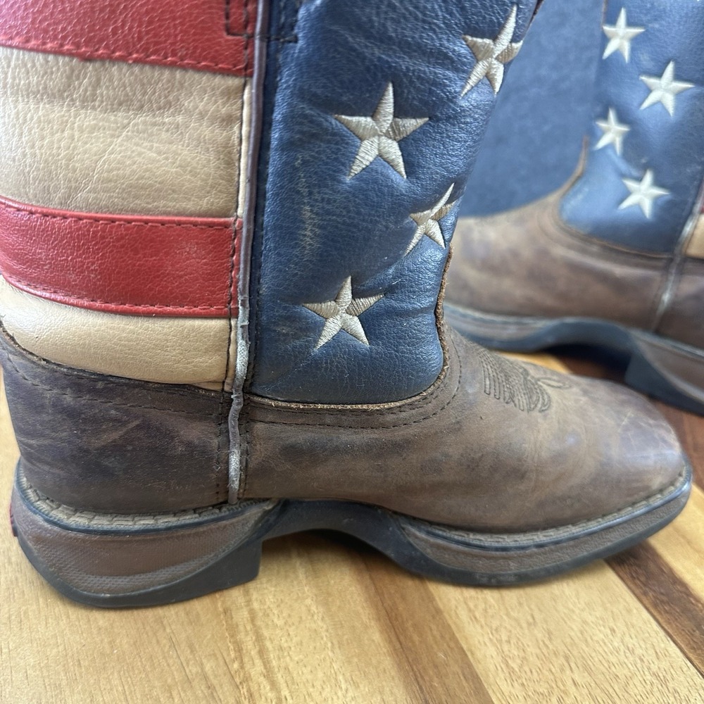 Lil' Rebel by Durango Little Kids' Flag Western Boot Size 1 DBT0159 - Picture 13 of 14